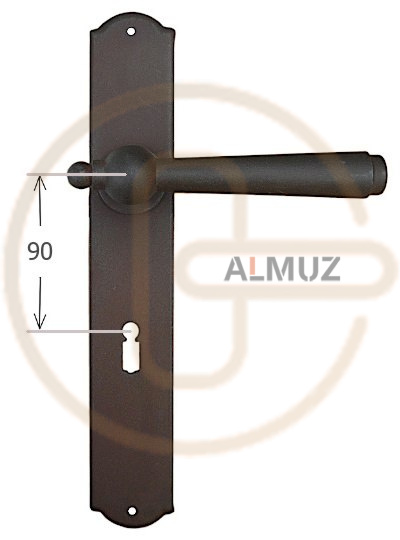 Klamka Monaco 2900 rozstaw 90 mm